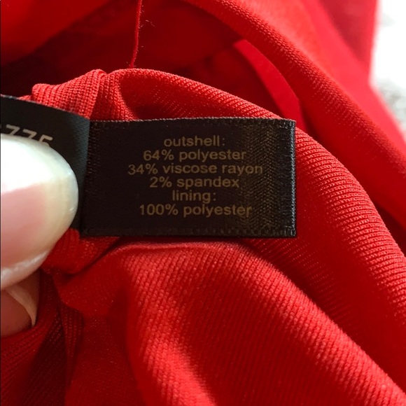 NWT The Limited red fitted dress - Picture 7 of 9
